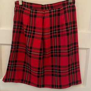 Vintage 100% wool pencil skirt